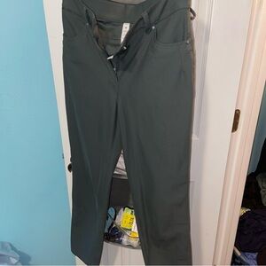 Lululemon Athletica Gray Straight Leg Pants Casual Elegance